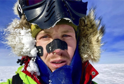 Interestingly a 33 year old Explorer Completed a Solo Trek across Antarctica