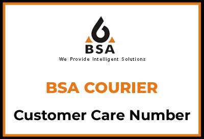 BSA Courier Customer Care Number