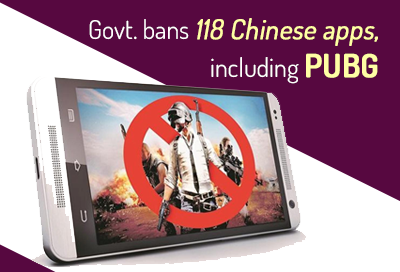 India bans 118 Chinese Apps Including PUBG