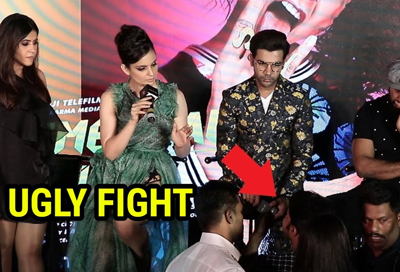 Kangana Ranaut gets into an ugly fight with the journalist at Judgemental Hai Kya event