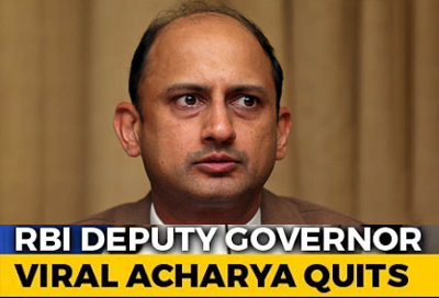 RBI Deputy Governor Viral Acharya resigns six months before term ends