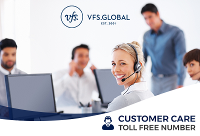VFS Global Customer Care Toll Free Number