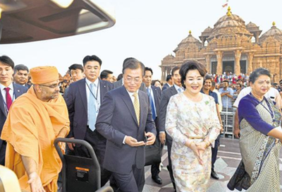 South Koreas First Lady to Dignity Ayodhya Diwali Festivity