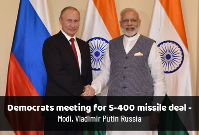 Modi-and-Vladimir-Putin-Democrats-Meeting-For-S-400-Missile